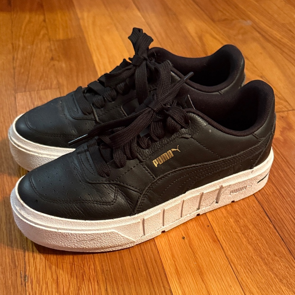 PUMA Women’s Black and White Sneakers